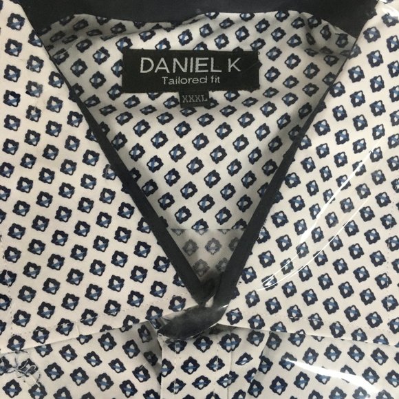 NWT Tailored Slim Fit Men's Dress Shirt Daniel K - Picture 10 of 10